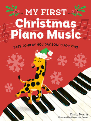 cover image of My First Christmas Piano Music